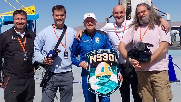 Javier Hernando, David Ruiz, Jesús Calleja, David Jiménez y Mauricio González