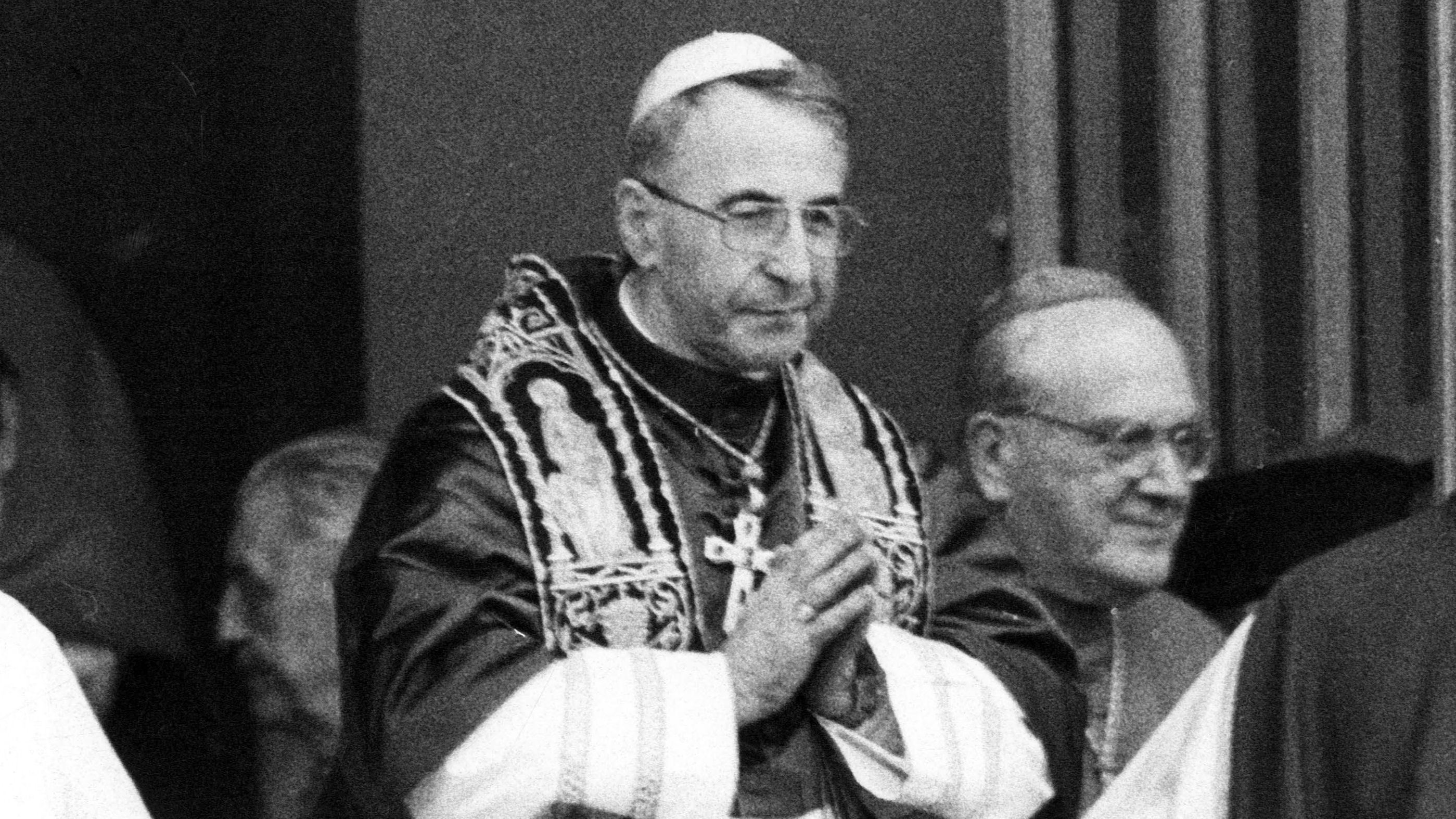 El papa Juan Pablo I en una imagen de archivo. El papa Juan Pablo I en una imagen de archivo.