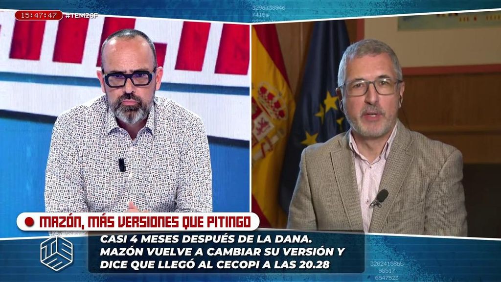 El secretario del Estado de Medio Ambiente, sobre la DANA: "Si volviera a pasar algo así, no colocarían al frente de la gestión a personas irresponsables"