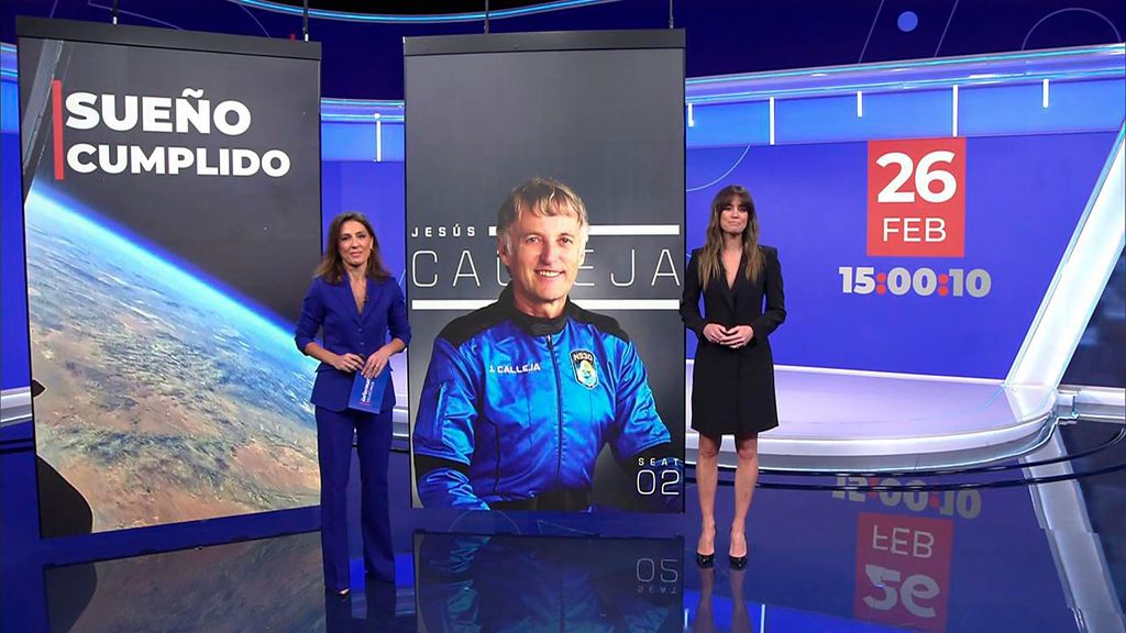 Con Isabel Jiménez y Ángeles Blanco Informativos Telecinco 2025 Mediodía 26/02/2025