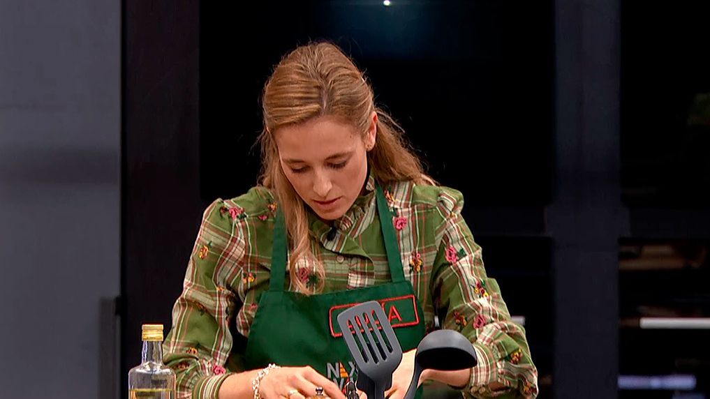 Lucía durante su último cocinado