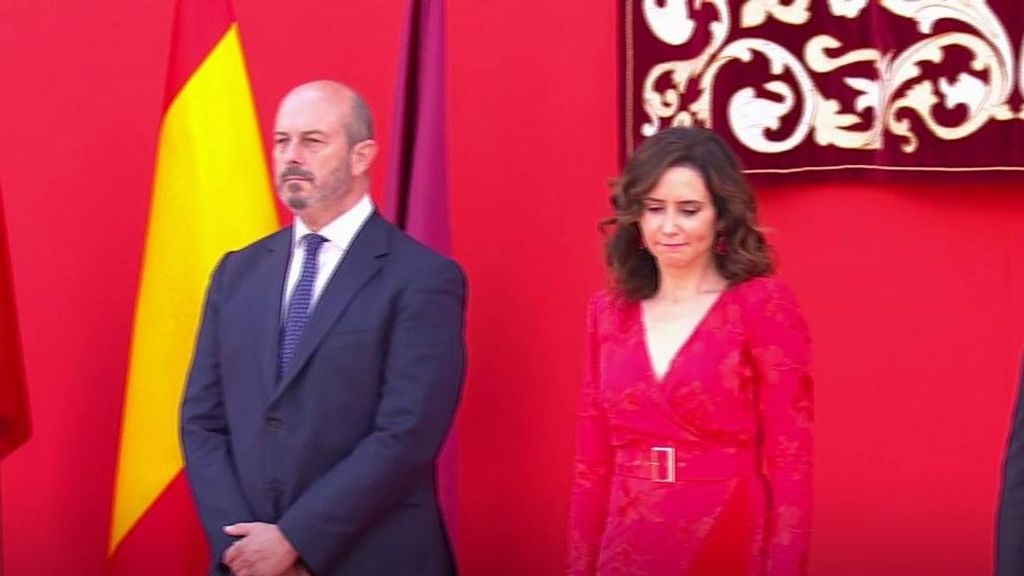 Isabel Díaz Ayuso en durante un acto en Madrid.