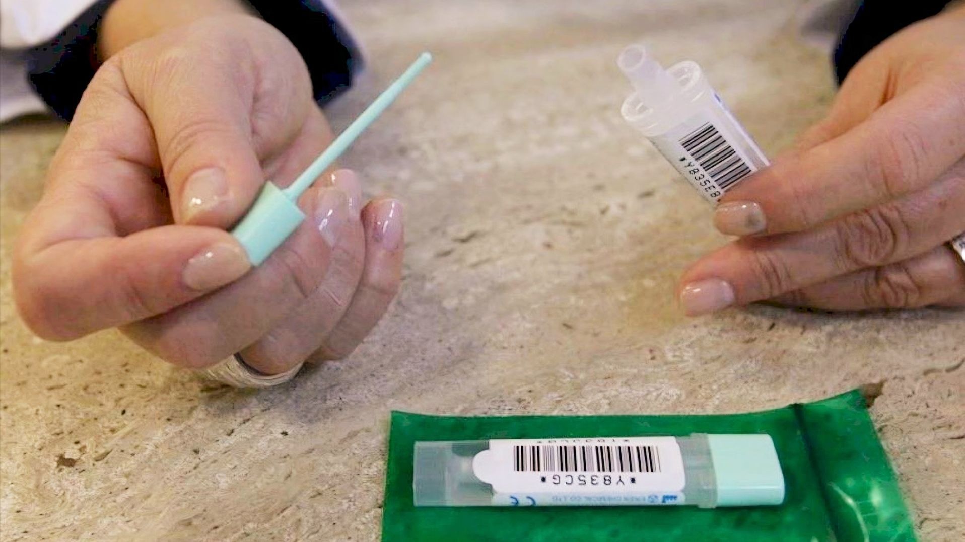 La prueba de detección del cáncer de colon.