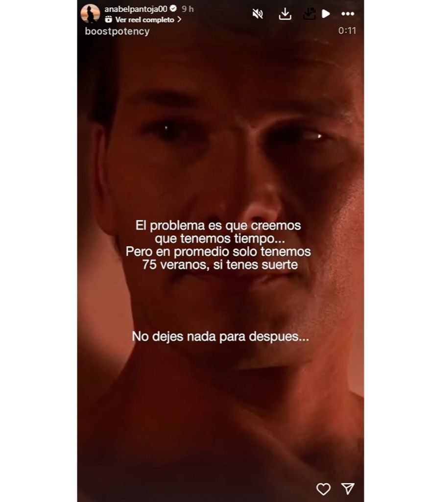 La reflexión de Anabel Pantoja en su momento más delicado