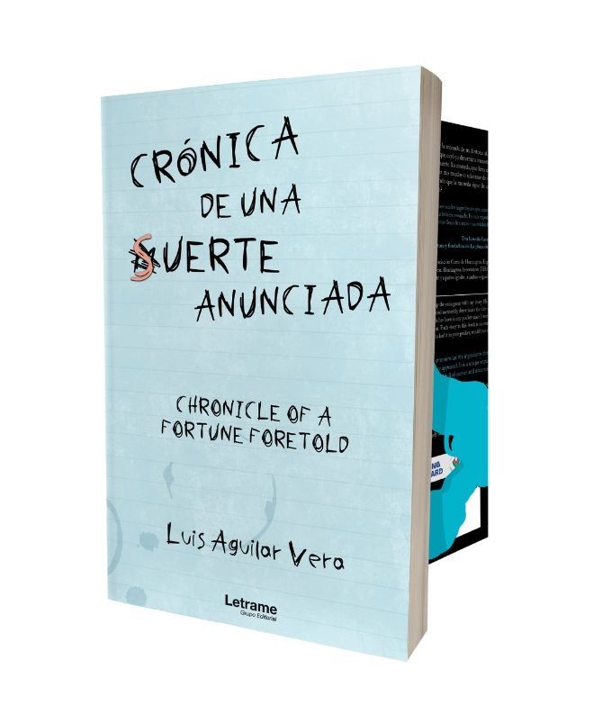 Libro 'Crónica de una suerte anunciada' de Luis Aguilar.