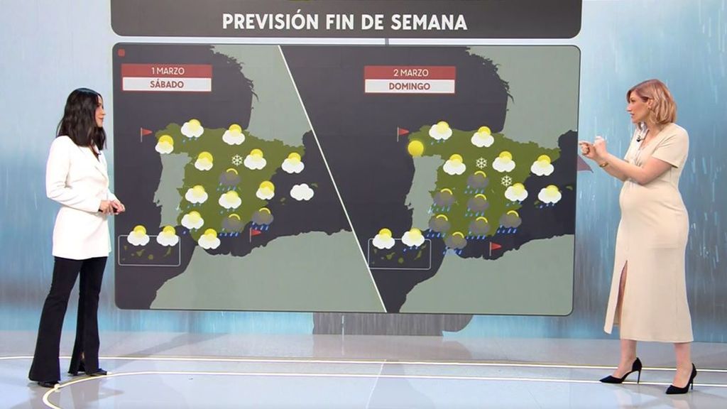 Marzo llega con lluvias y nevadas: una borrasca dejará un panorama inestable en el país