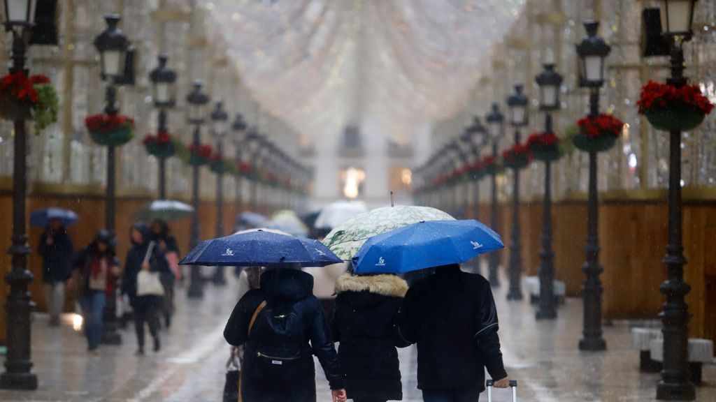 La alerta naranja por lluvias ha sido activada en Málaga