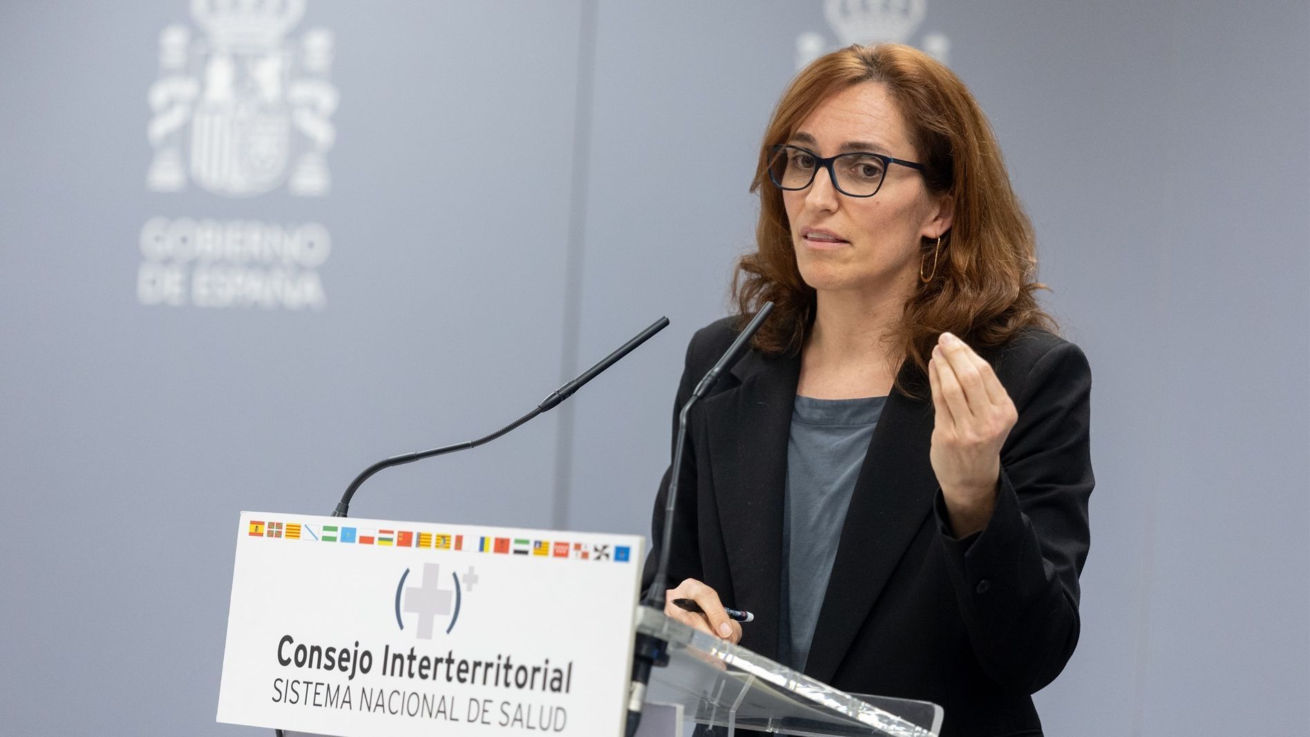 La ministra de Sanidad, Mónica García.