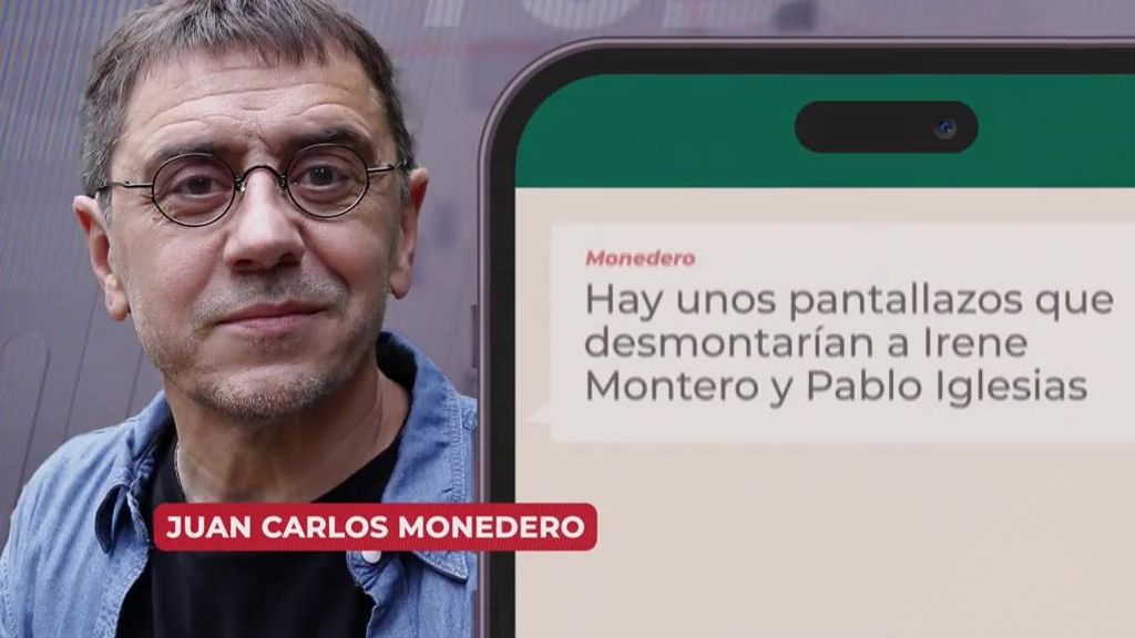 Monedero pone en apuros a Podemos: tiene mensajes que demuestran que no se le apartó por comportamientos impropios