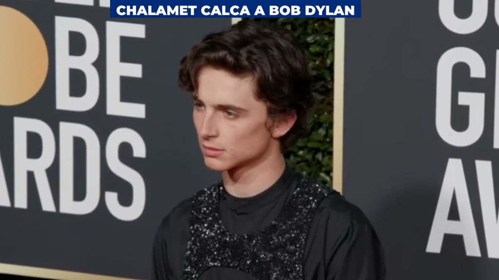 Timothée Chalamet, nominado a los Oscar por su papel calcando a Bob Dylan