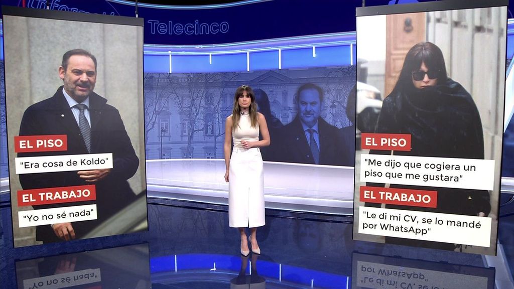 Todas las contradicciones en las versiones de José Luis Ábalos y su exnovia Jéssica en el caso Koldo