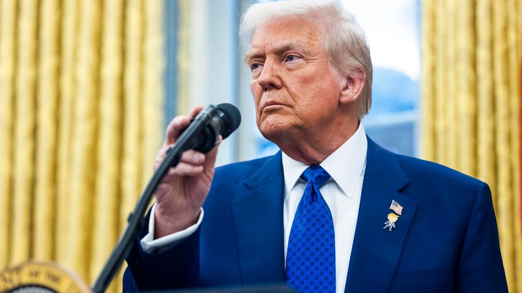 El presidente de Estados Unidos, Donald Trump
