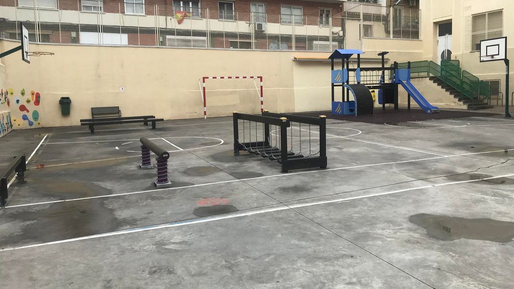 Patio de recreo de un colegio