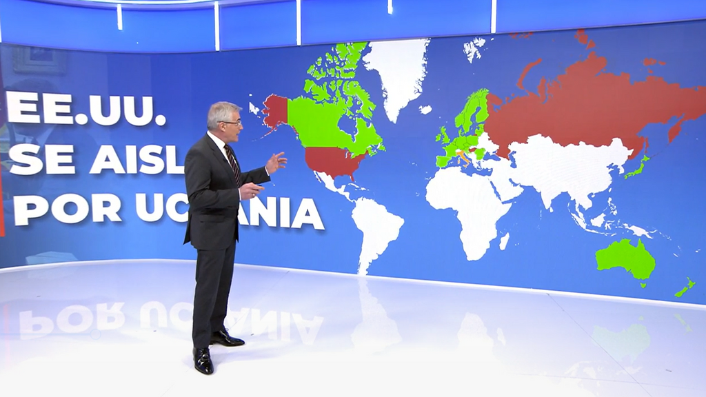 ¿Cómo se reparten los apoyos en el mundo tras el encontronazo en la Casa Blanca?