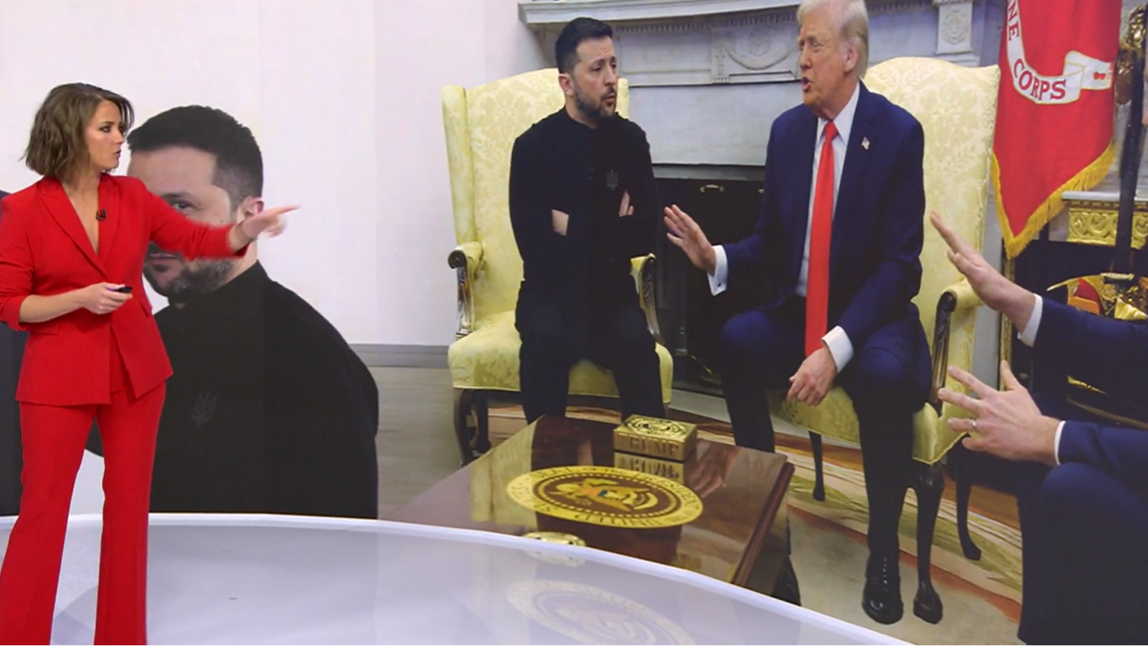 El lenguaje no verbal de la bronca entre Donald Trump y Volodímir Zelenski