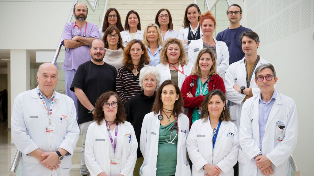 Sanitarios de la Unidad de Cardiopatías familiares del Hospital La Fe de Valencia