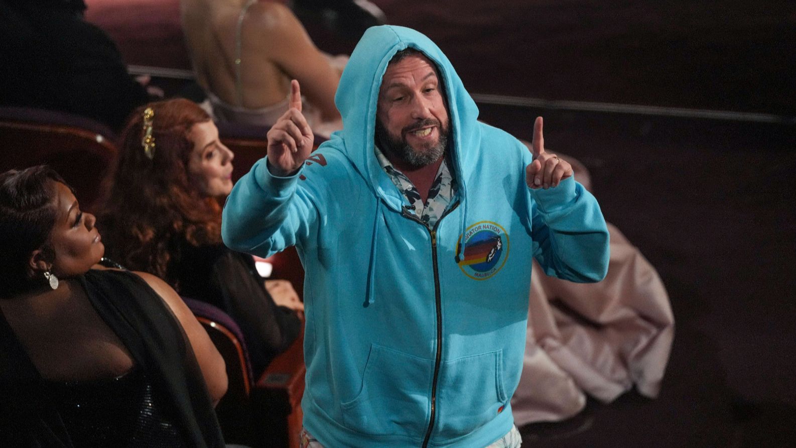 Adam Sandler, en la gala de los Premios Oscar 2025