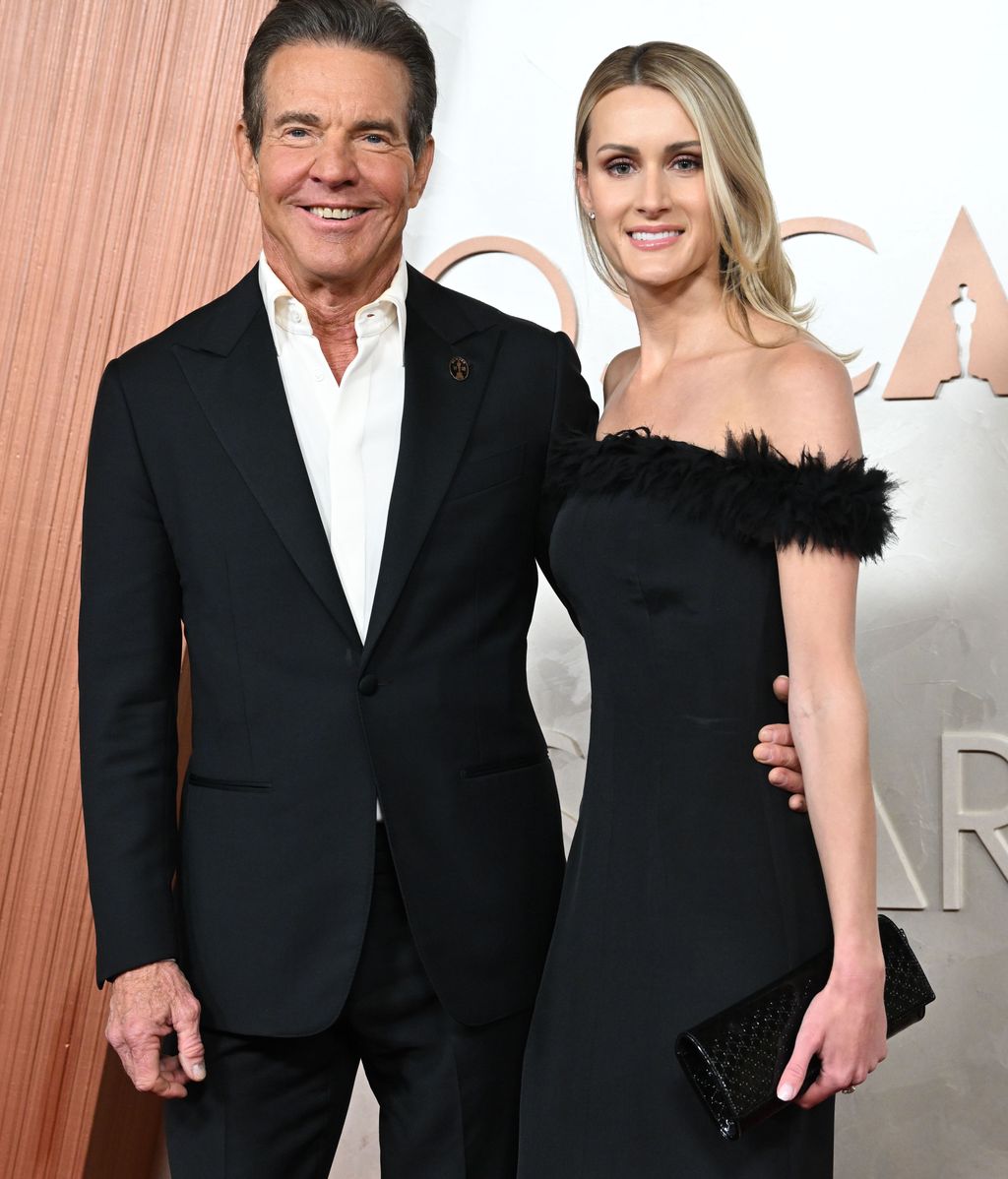 Dennis Quaid y Laura Savoie