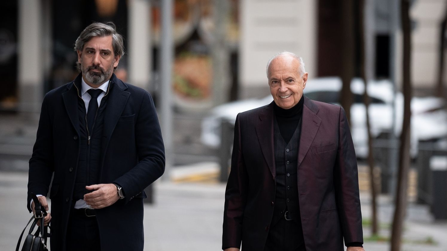 El productor televisivo, José Luis Moreno, a su llegada a la Audiencia Nacional.