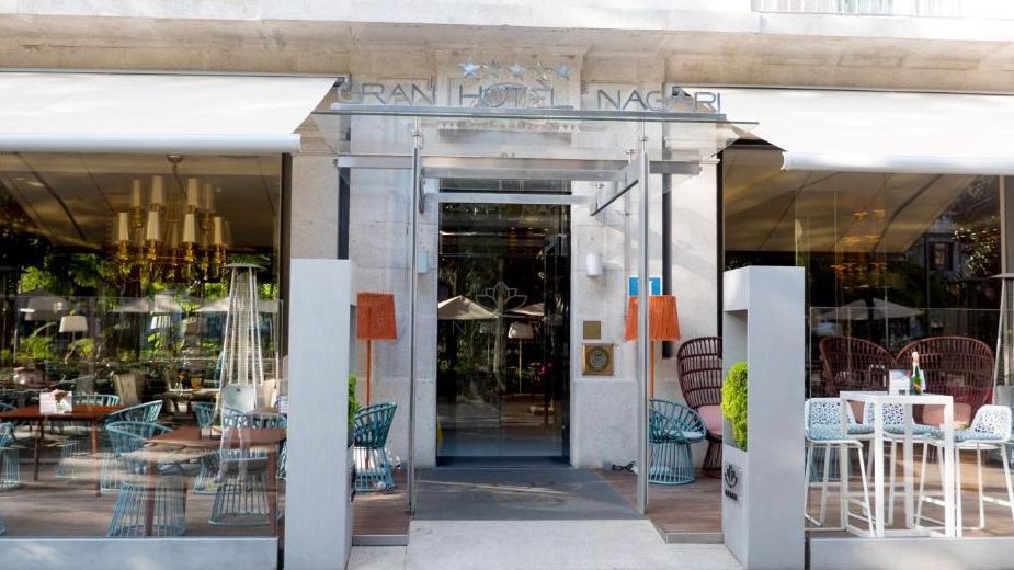 Entrada del Gran Hotel Nagari.