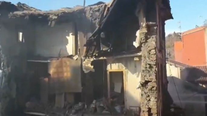 Explosión de gas en Mieres: al menos 17 heridos, tres de ellos de gravedad y buscan a una persona entre los restos del edificio