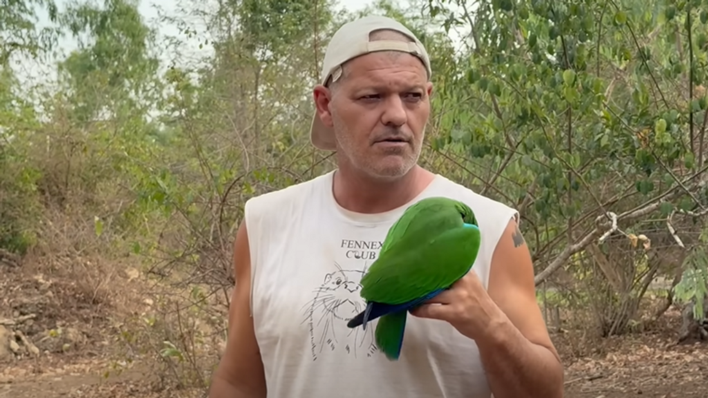 Frank Cuesta en su santuario