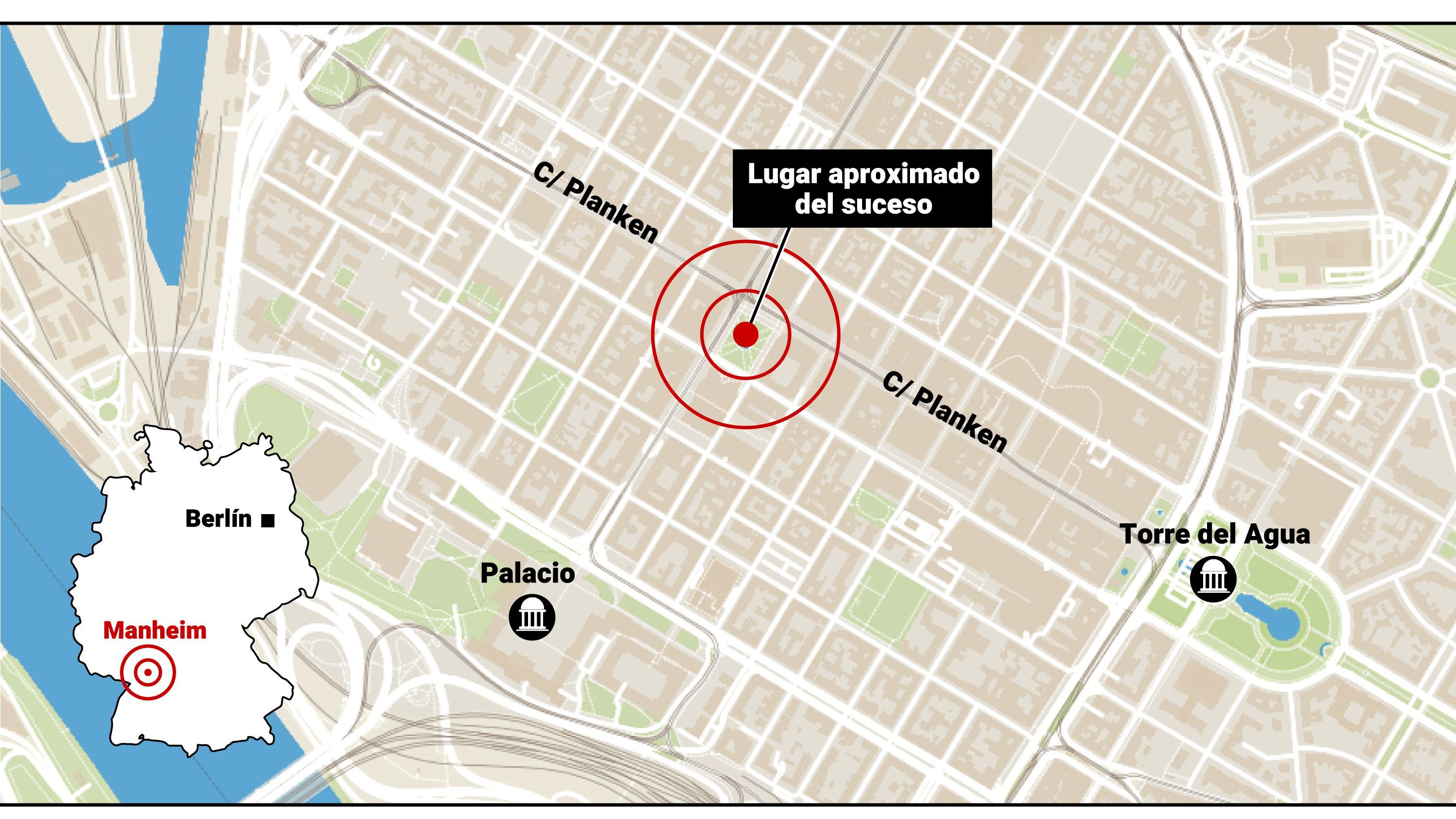 Infografía del lugar del suceso