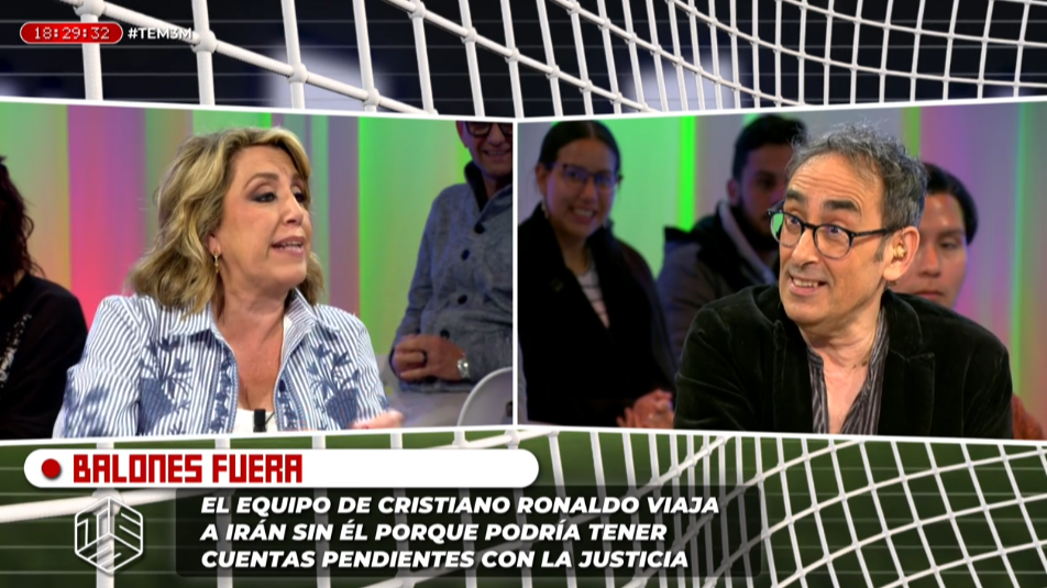 Iturralde y Susana Díaz, cara a cara por la celebración de la Supercopa de España en Arabia Saudí: "Se juega allí porque quiere tu partido político" Iturralde y Susana Díaz, cara a cara por la celebración de la Supercopa de España en Arabia Saudí: "Se juega allí porque quiere tu partido político"