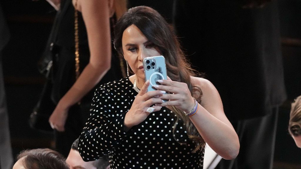 Karla Sofía Gascón, en la ceremonia de los Oscar