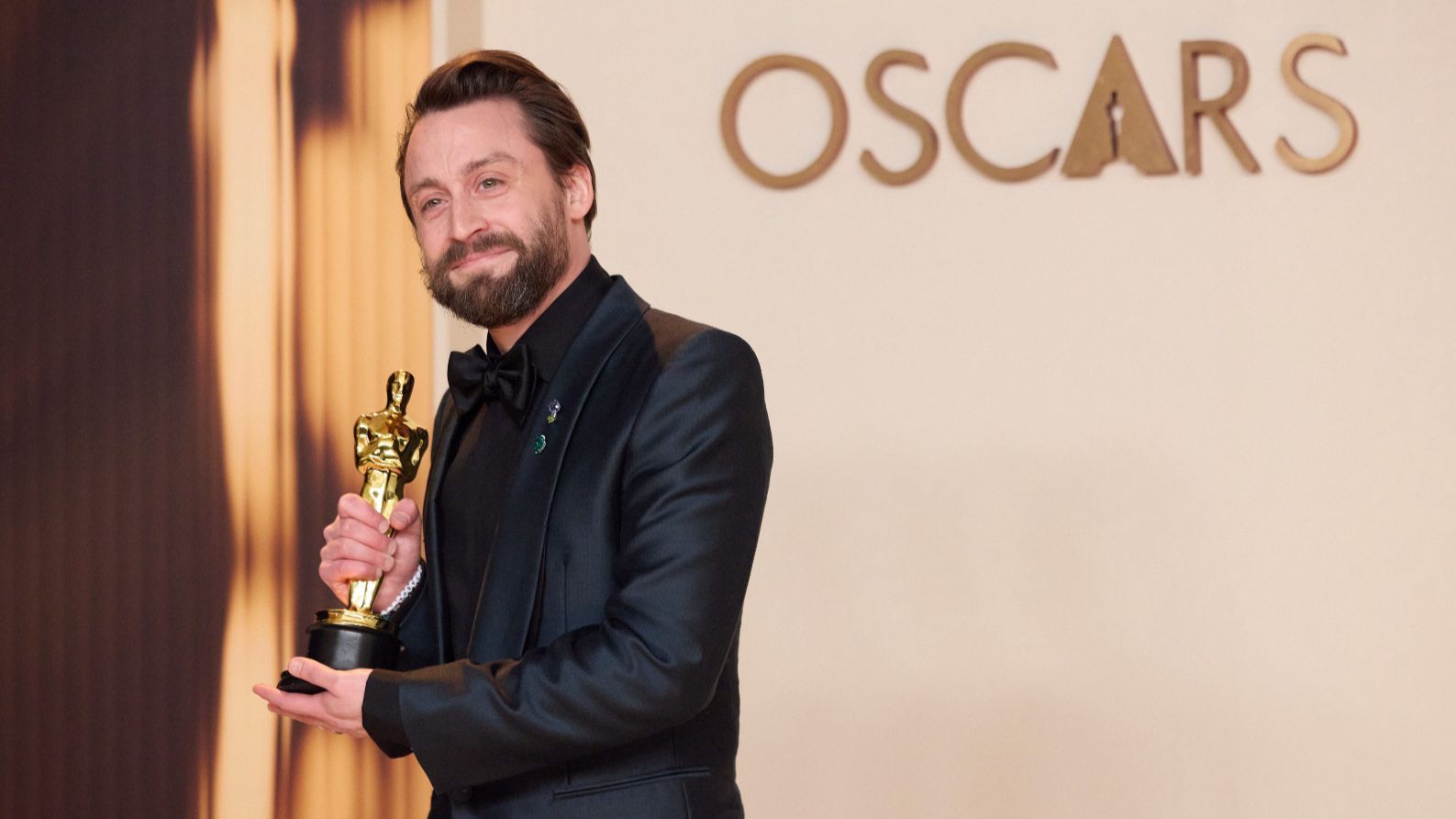 Kieran Culkin, en la gala de los Oscar 2025