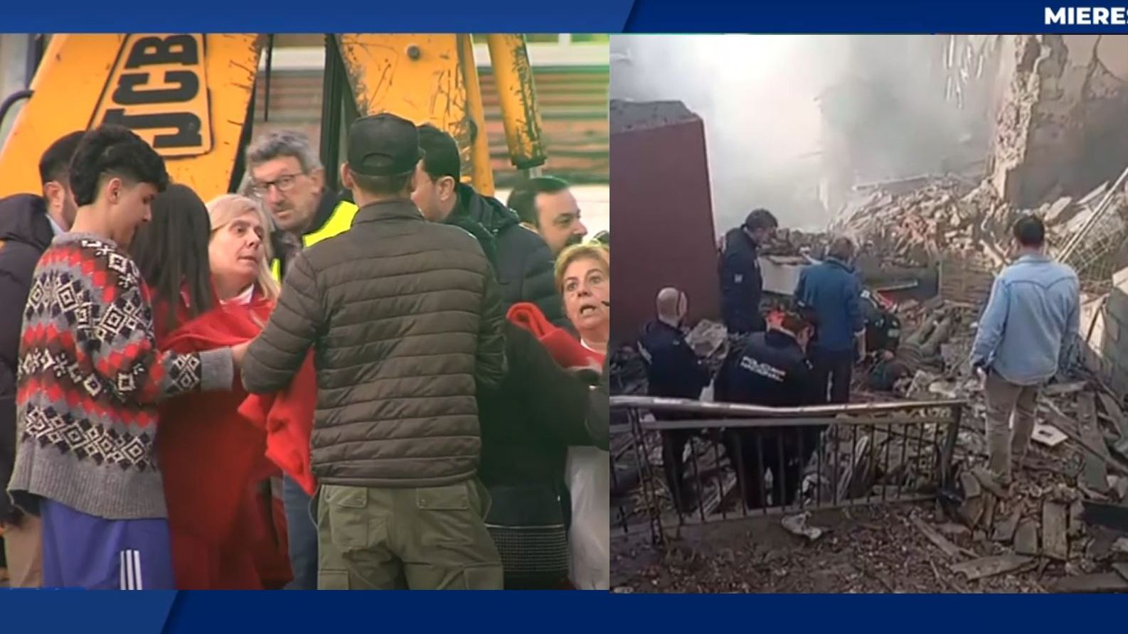 La explosión de gas en Mieres deja 18 heridos: uno de ellos es enviado a la Unidad de Quemados en Madrid