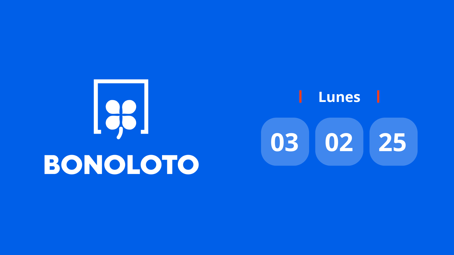 Resultado Bonoloto: comprobar número premiado hoy lunes 3 de marzo de 2025