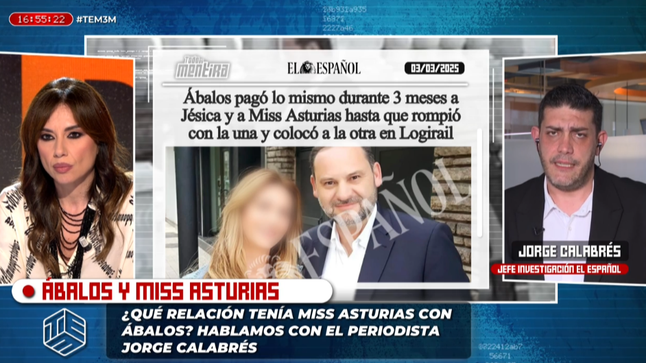 'TEM' habla con Claudia Montes, la "amiga" Miss Asturias de José Luis Ábalos, para desmentir lo que se ha dicho sobre ella: "Era supervisora Senior"
