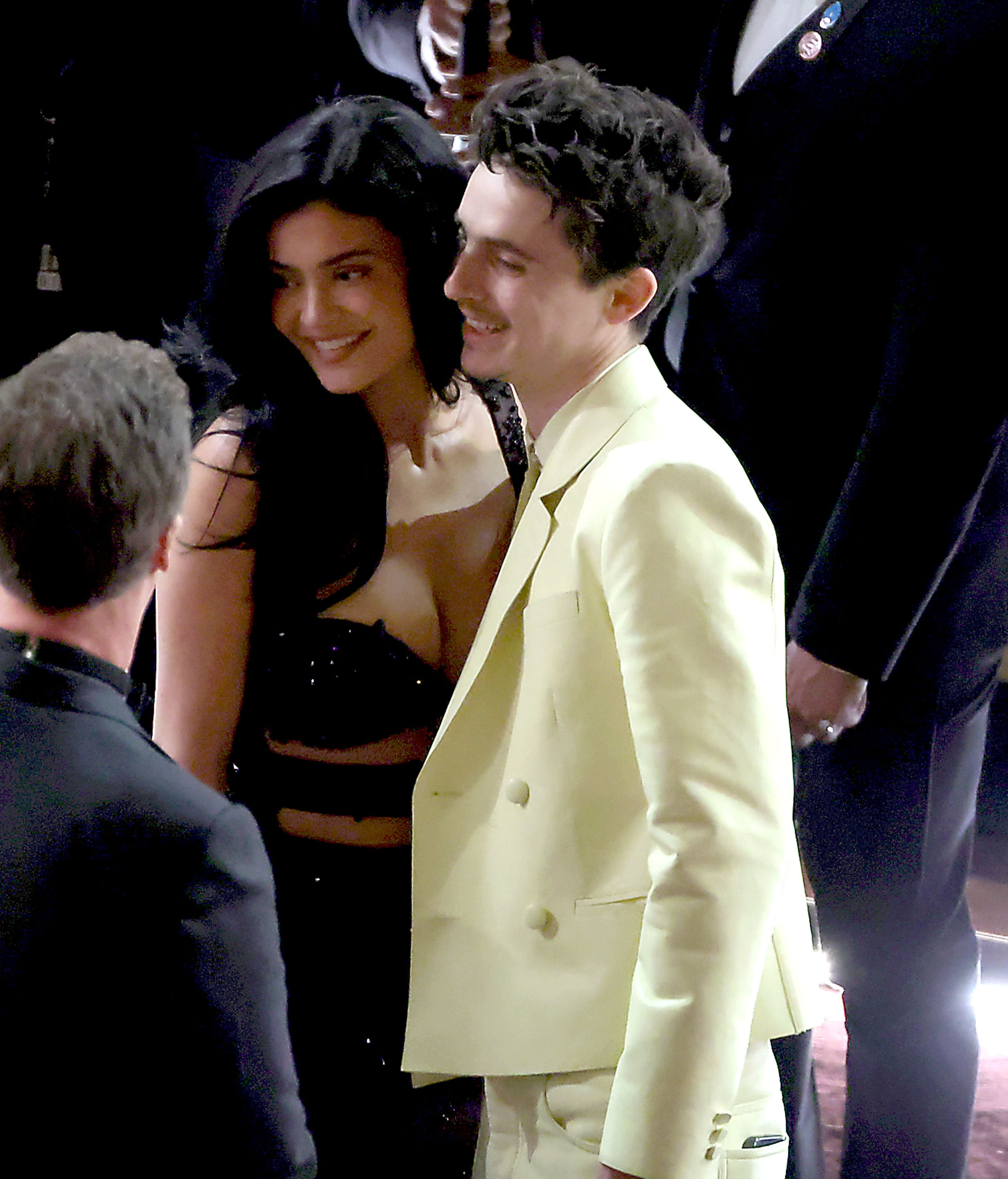 Timothée Chalamet y Kylie Jenner