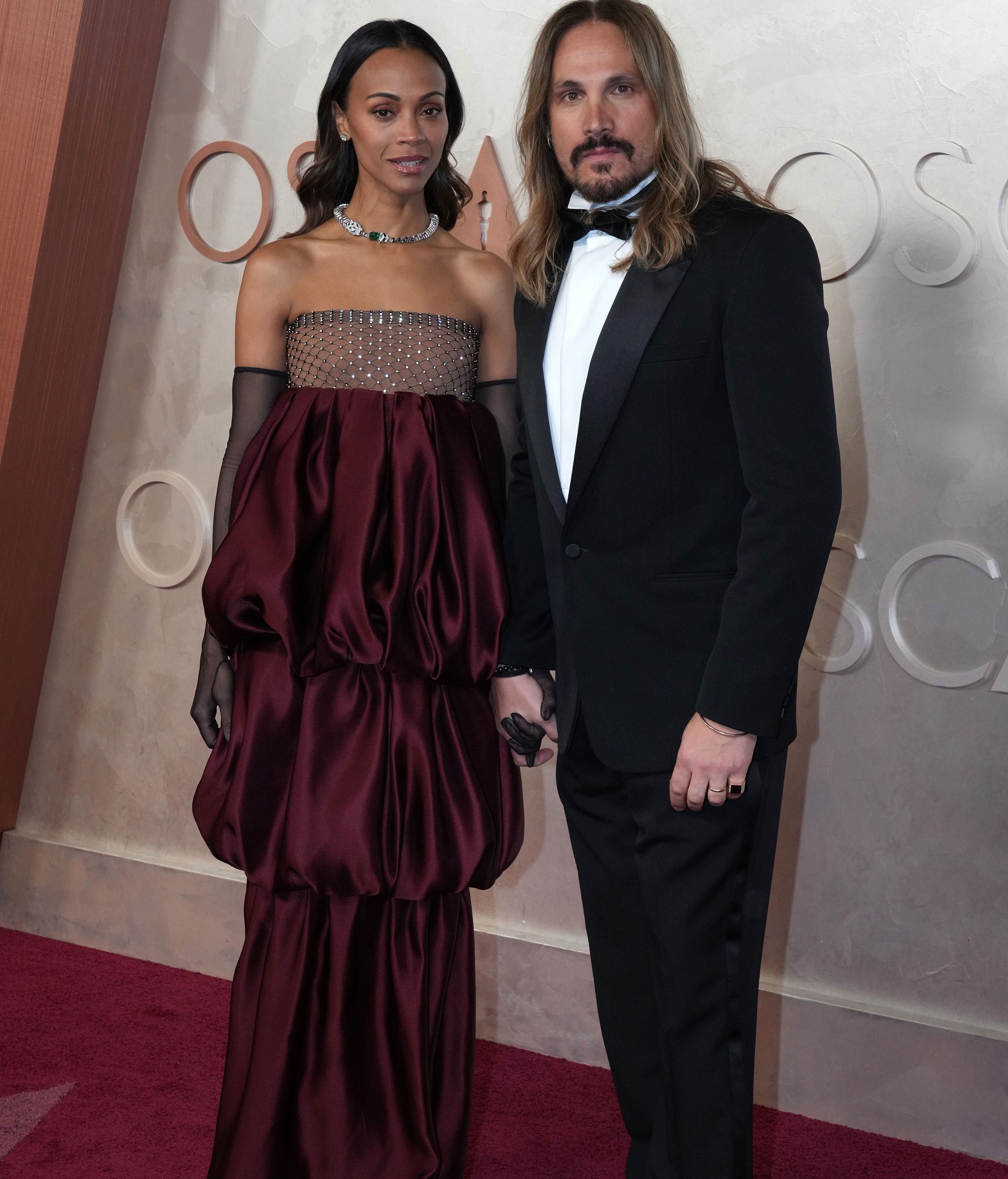 Zoe Saldaña y Marco Perego-Saldaña