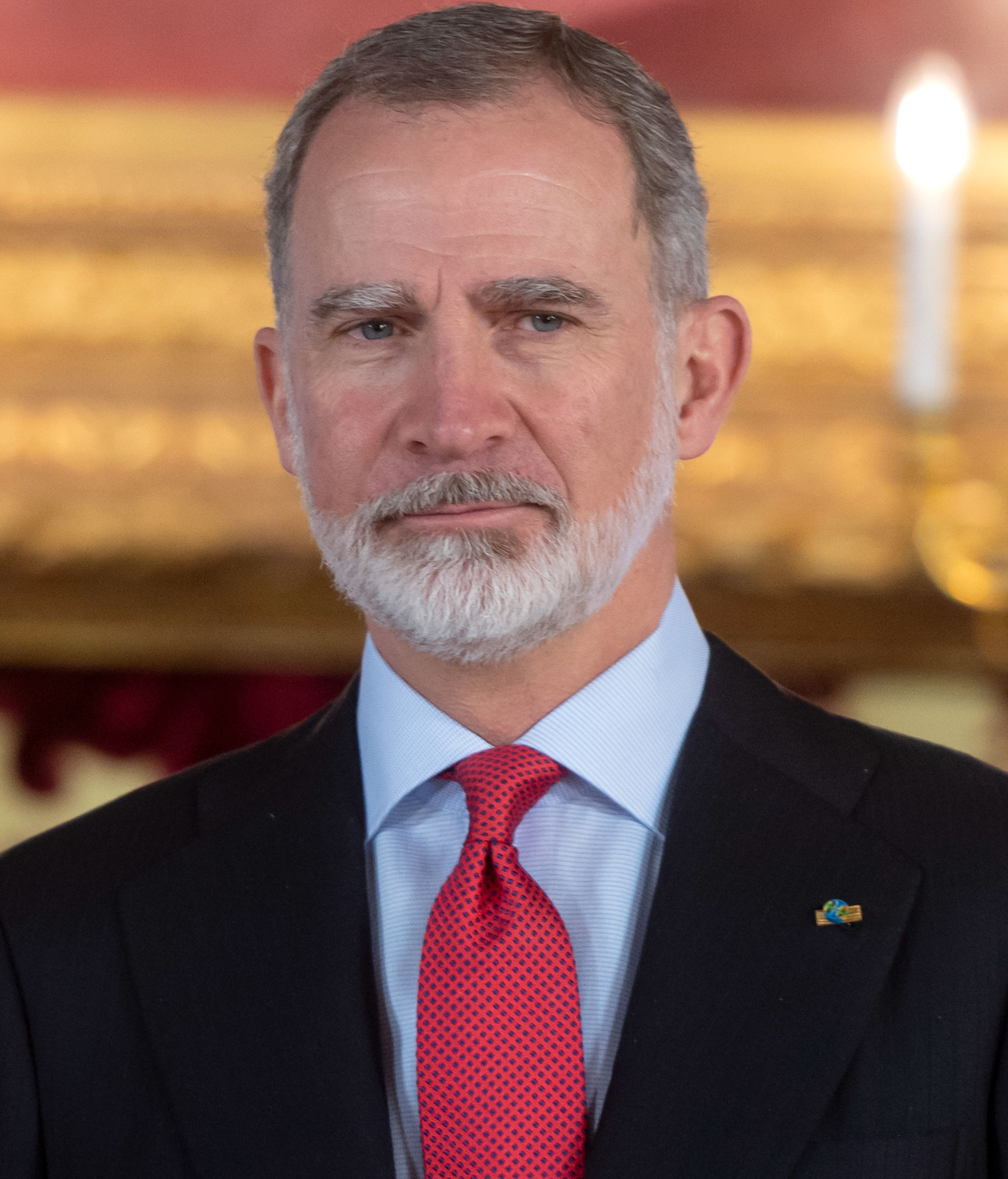 El rey Felipe el pasado mes de febrero.