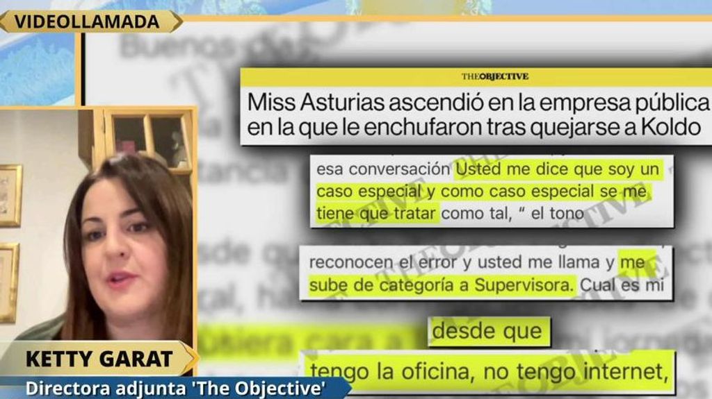 Los mensajes de Miss Asturias a Koldo