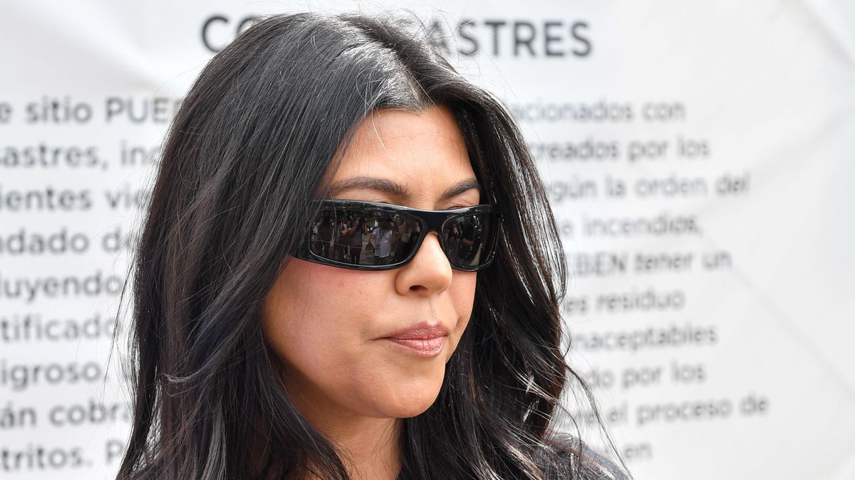 Kourtney Kardashian, una foto de archivo