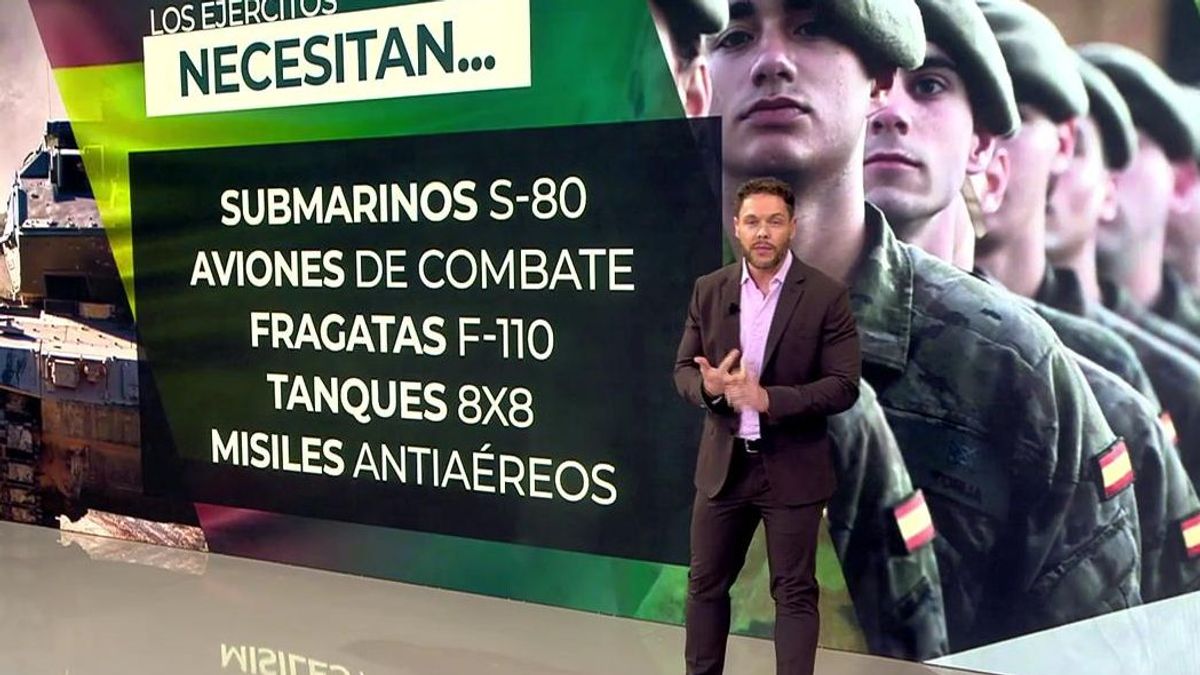 Las necesidades del ejército español de