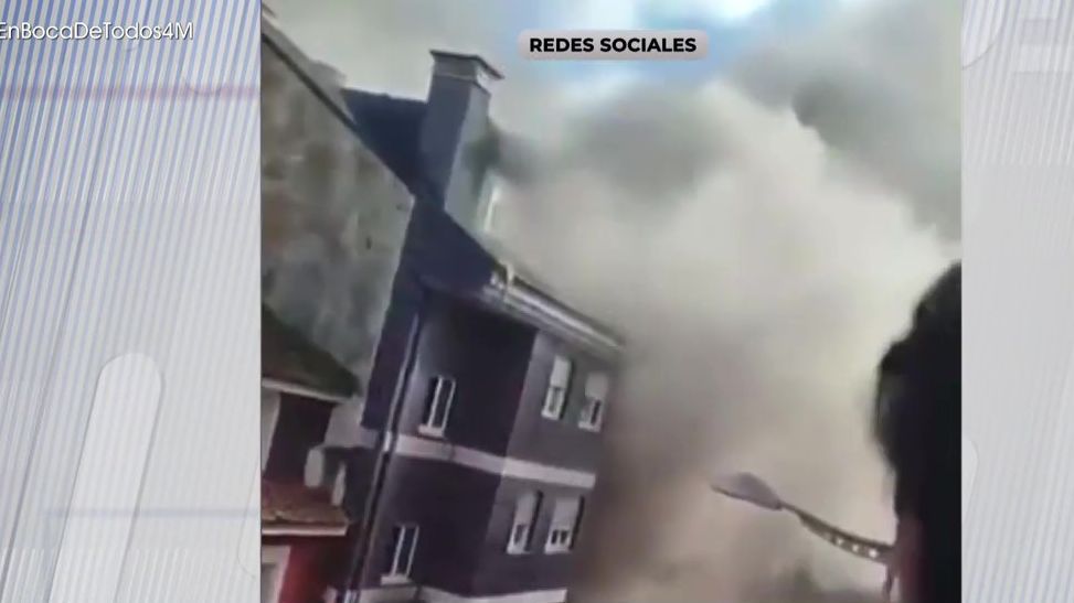 Los instantes después de la explosión