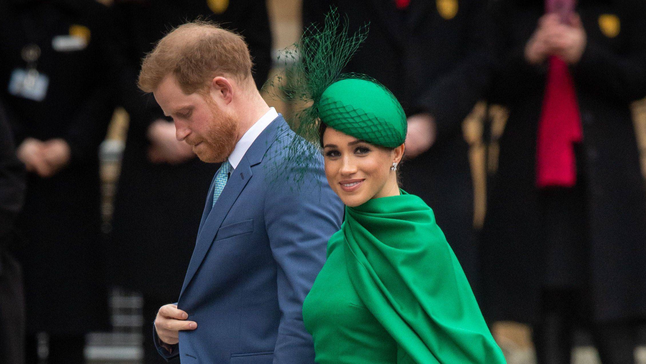 Meghan Markle y el príncipe Harry.