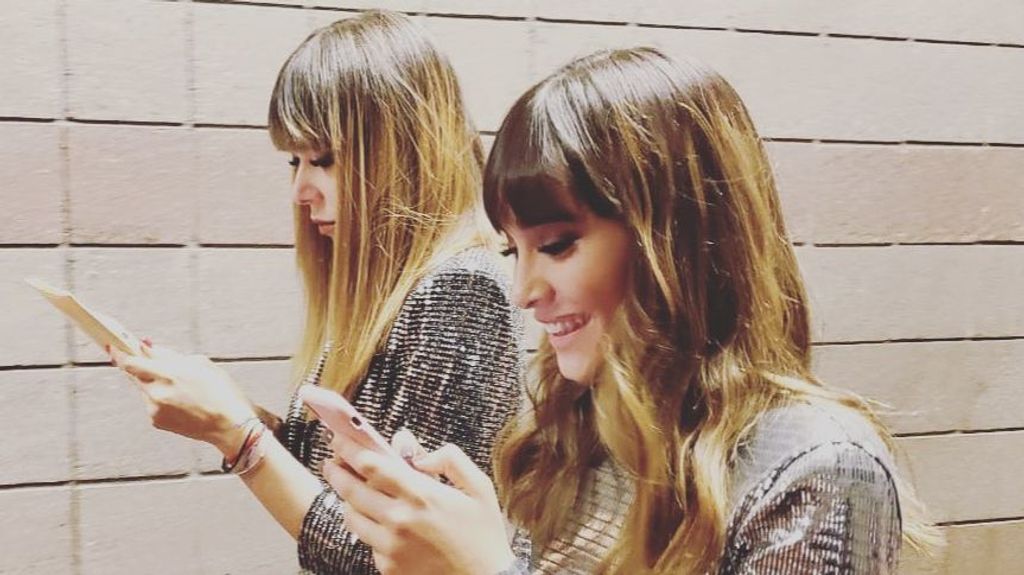 Aitana y su prima, Olga de Palma