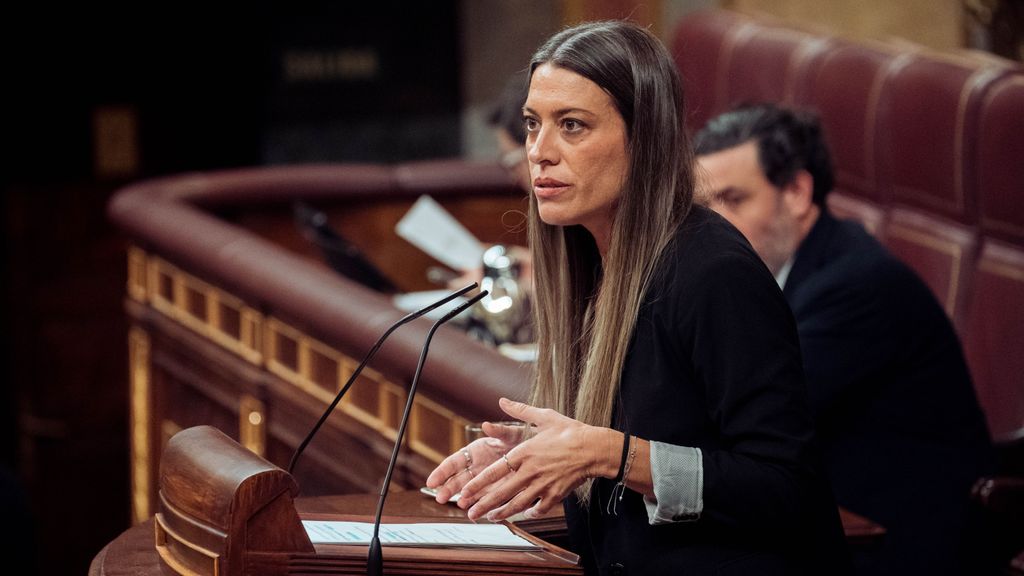 La portavoz de Junts en el Congreso, Miriam Nogueras