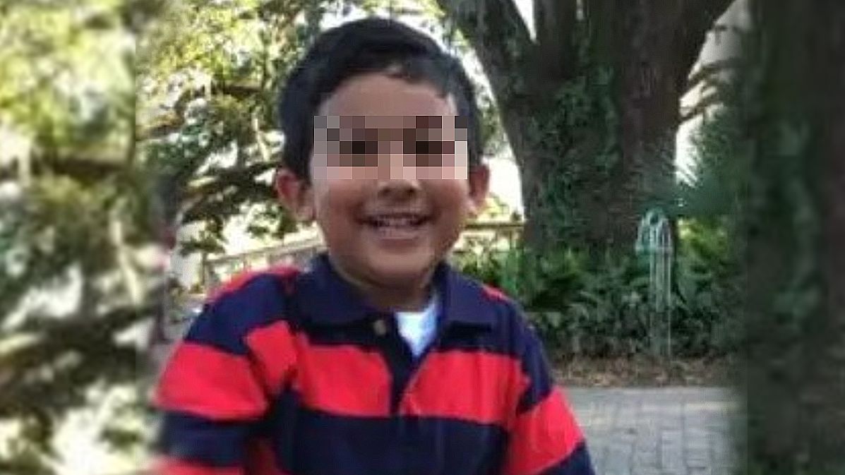 Imagen del niño secuestrado