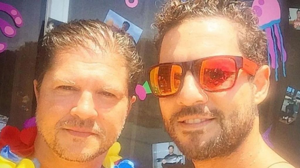 José María Bisbal y David Bisbal, en una imagen de redes sociales.