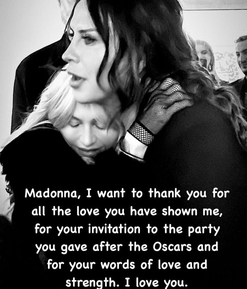 Karla Sofía Gascón y Madonna.