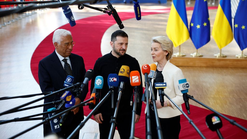 La UE respalda a Zelensky con diplomacia y armas, tras el abandono de Trump