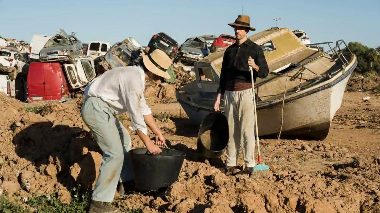 Las imágenes de la DANA convertidas en obras de Sorolla: "Había que elegir qué cuadro podía contar la historia"