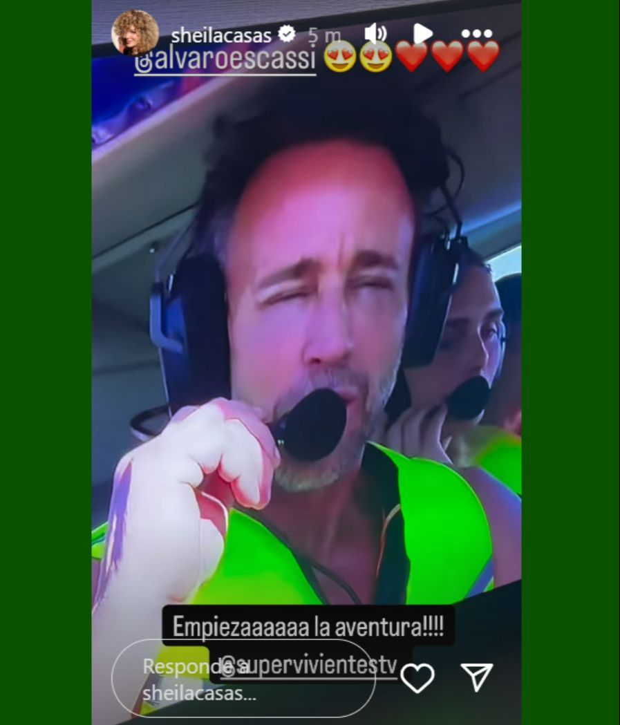 Sheila Casas reacciona al mensaje de Escassi