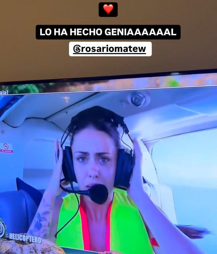 La 'story' de Stiven comentando el salto de Rosario